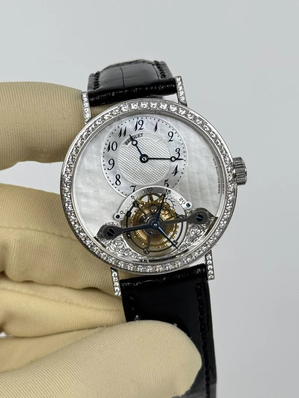 Breguet Classique Complications 3358 18K White Gold & Diamonds Lady's Watch