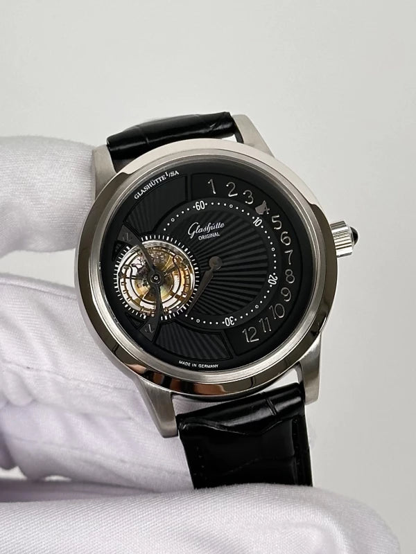 Glashütte Original Tourbillon Regulator Platinum Men's Watch