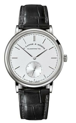 A Lange & Sohne Saxonia 18K White Gold Men's Watch