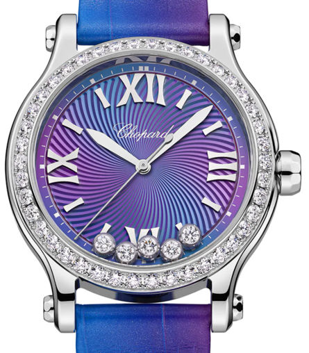 Chopard Happy Sport Stainless steel Diamonds Lady s Watch