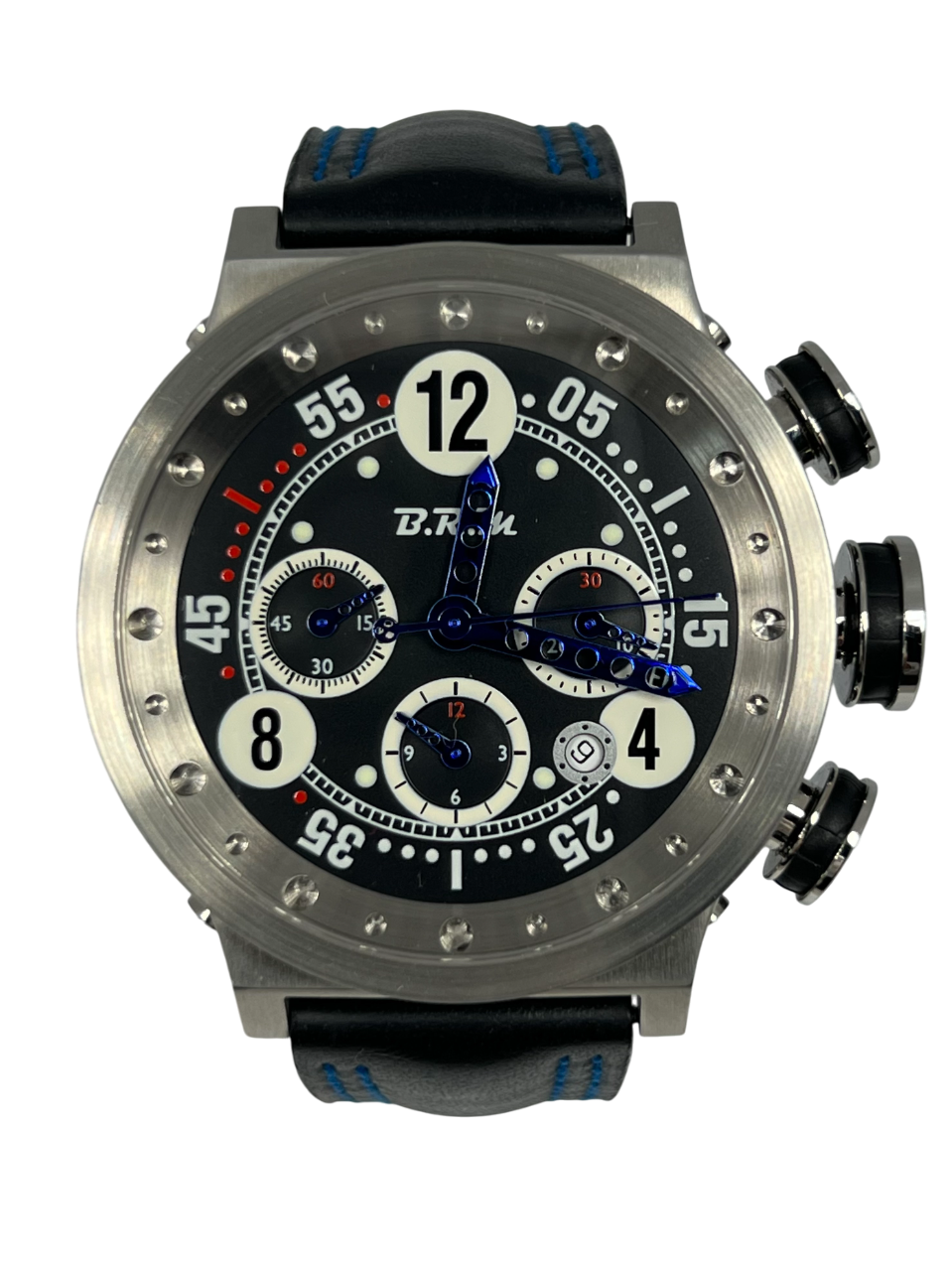 B.R.M. GP Chronograph Stainless Steel Men's Watcn