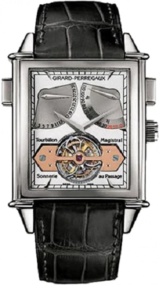 Girard Perregaux Vintage 1945 Tourbillon Magistral Platinum Men's Watch