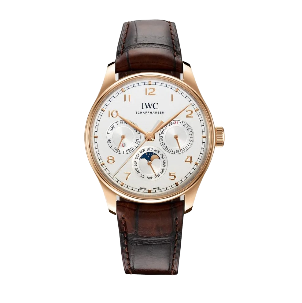 IWC Portugieser Perpetual Calendar 18K 5N Gold Men's Watch