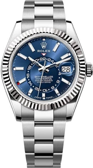 Rolex Sky-Dweller Jubilee Stainless Steel & 18K White gold Men's Watch