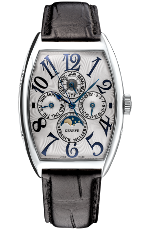 Franck Muller Master of Complications Perpetual Calendar 18K White Gold Mens Watch