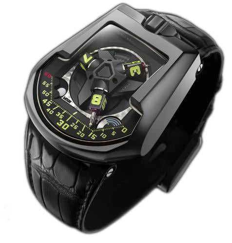 Preowned-UR-202 AlTin Urwerk Stainless steel with AlTin coating Men's Watch