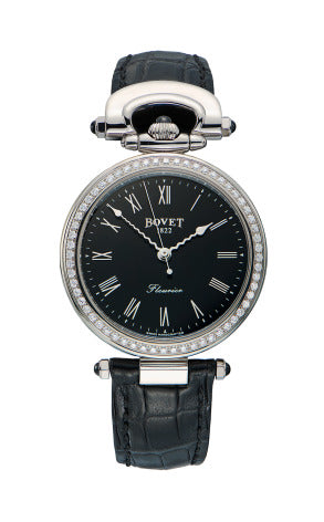 Bovet Amadeo Fleurier Elegance Paris 18K White Gold & Diamonds Lady's Watch