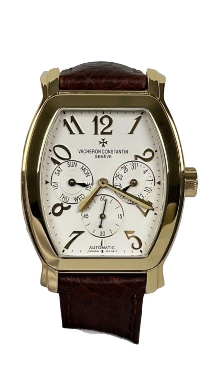 Vacheron Constantin Malte Tonneau Day & Date Royal Eagle 18k Yellow Gold Men's Watch
