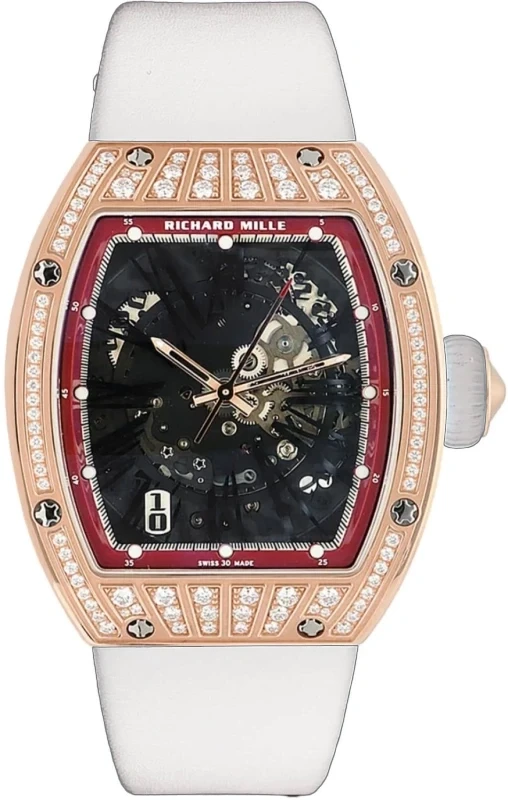 Richard Mille RM 023 18K Rose Gold & Diamonds Lady's Watch
