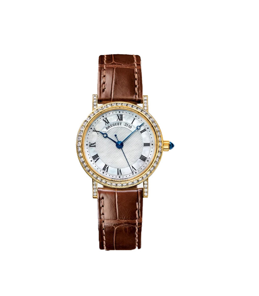 Breguet Classique 18K Yellow Gold & Diamonds Ladies Watch