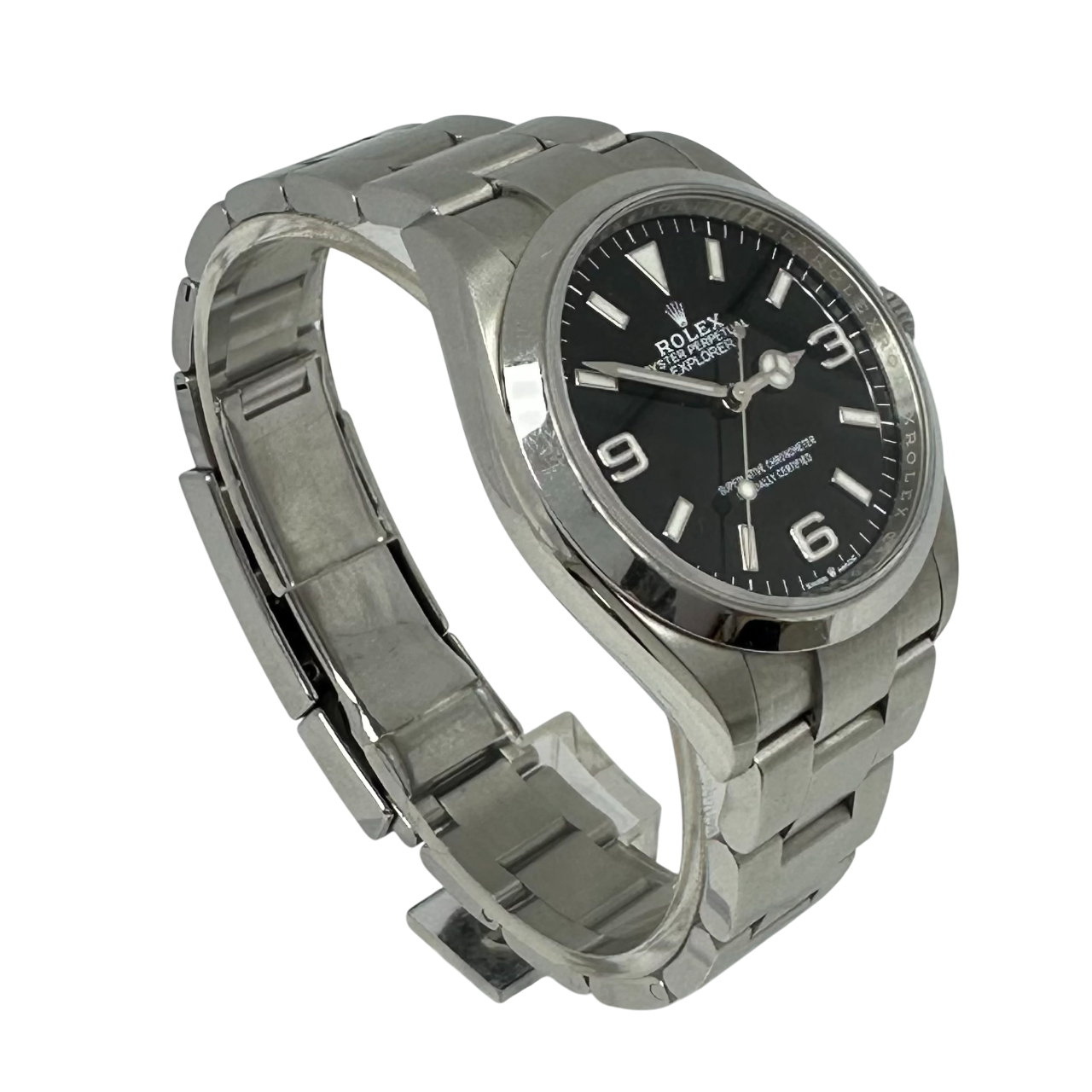 Rolex Explorer Stainless Steel Men's Watch