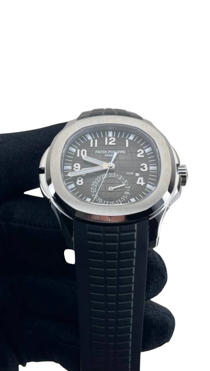 Patek Philippe Aquanaut Dual Time Stainless Steel Men's Watch