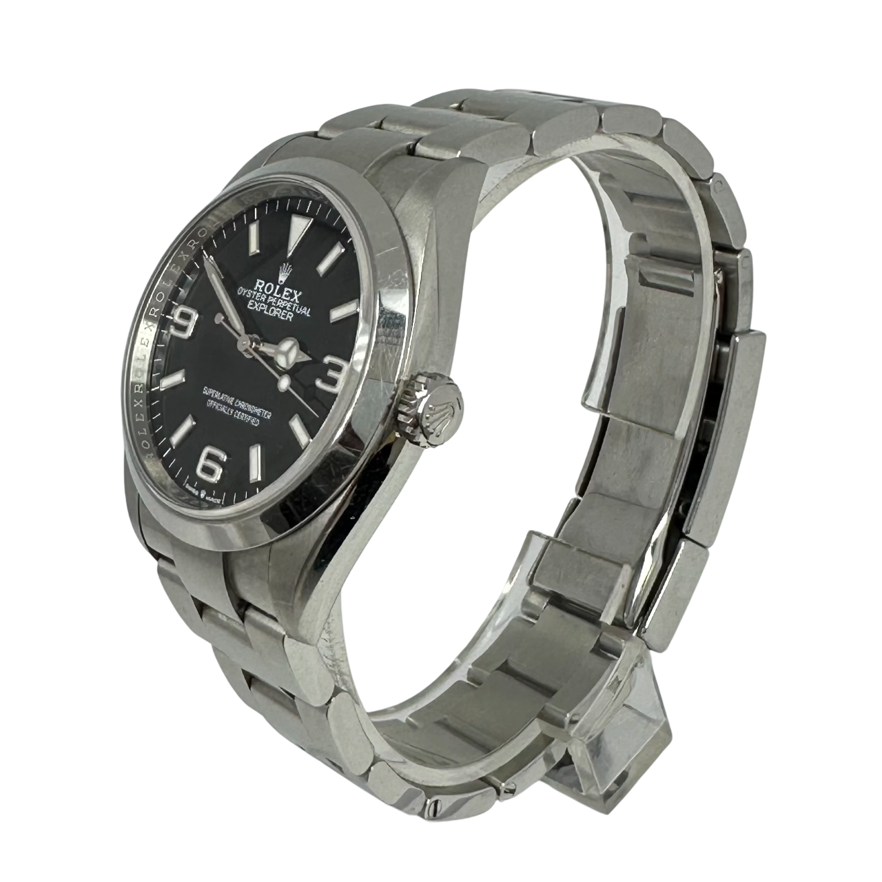 Rolex Explorer Stainless Steel Men's Watch