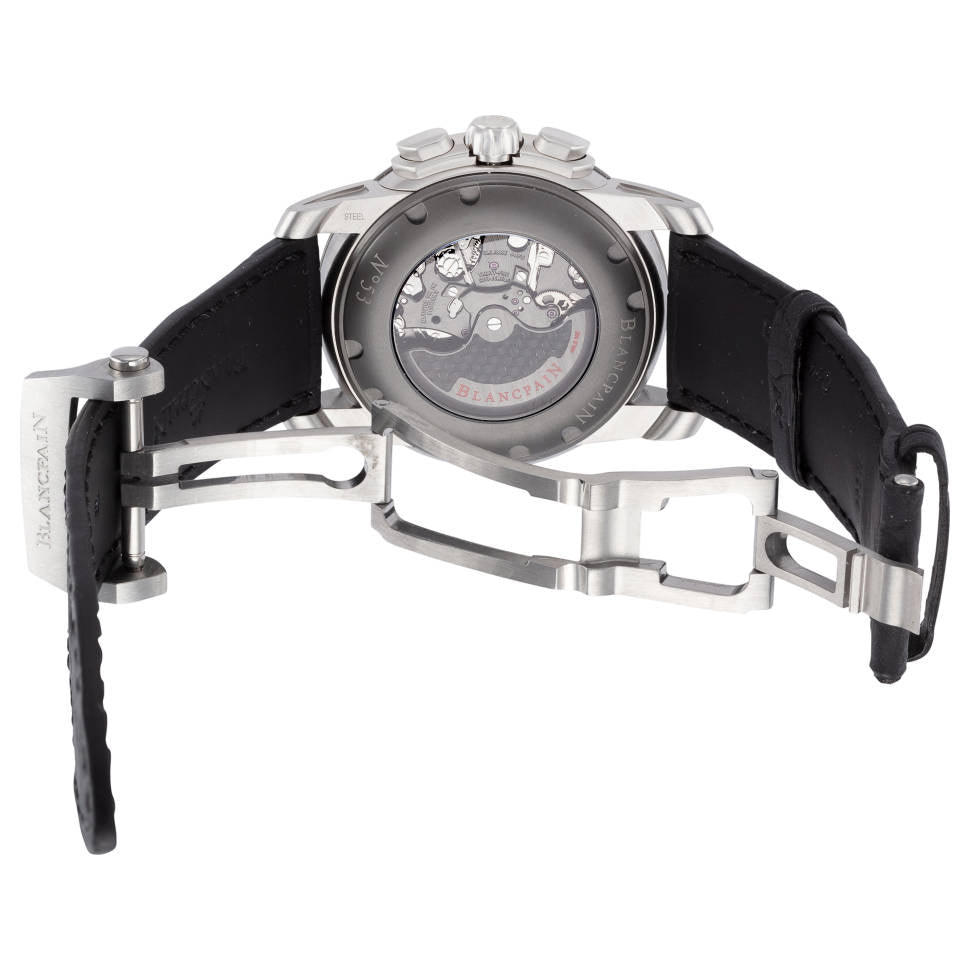 Blancpain L-Evolution R Chronograph Flyback Grande Date Stainless steel & Ceramiised Titanium Men's Watch