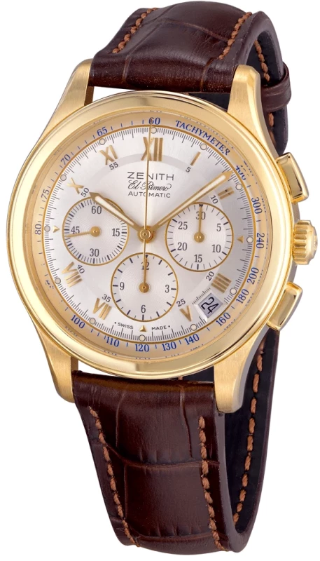 Zenith El Primero Chronograph 18K Yellow Gold Men's Watch