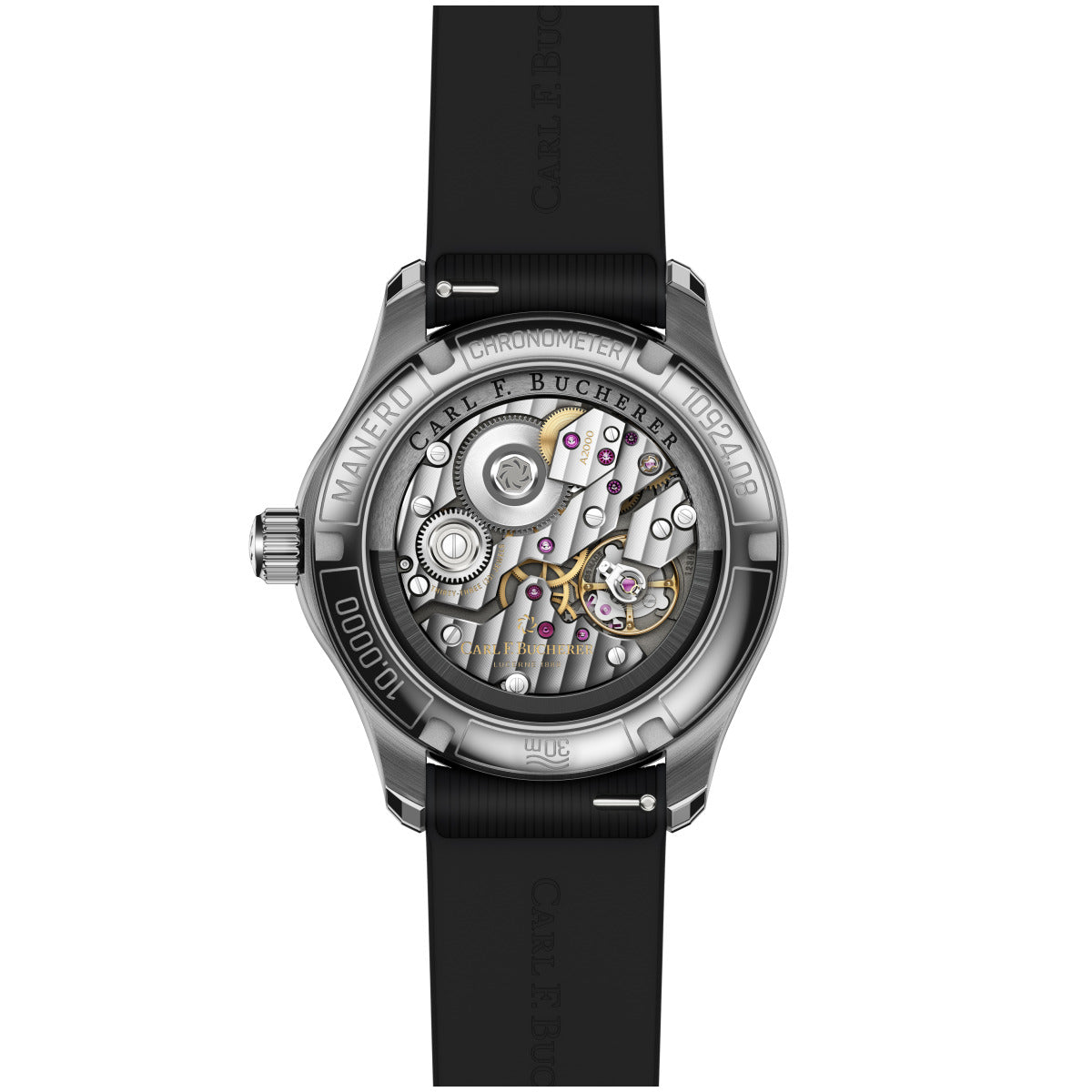 Carl F. Bucherer Manero Chronometer Stainless Steel Men's Watch