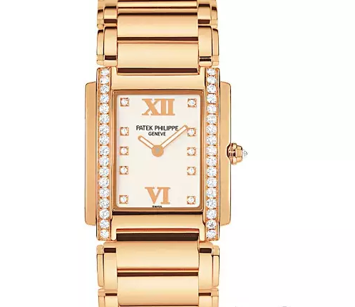 Patek Philippe Twenty~4® 18K Rose Gold & Diamonds Lady's Watch