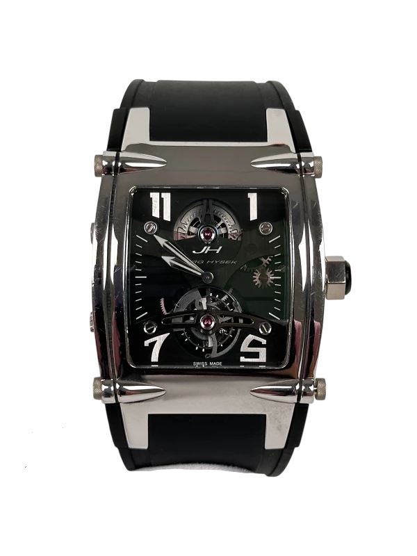 Jorg Hysek V-King Tourbillon 18K White Gold Men's Watch