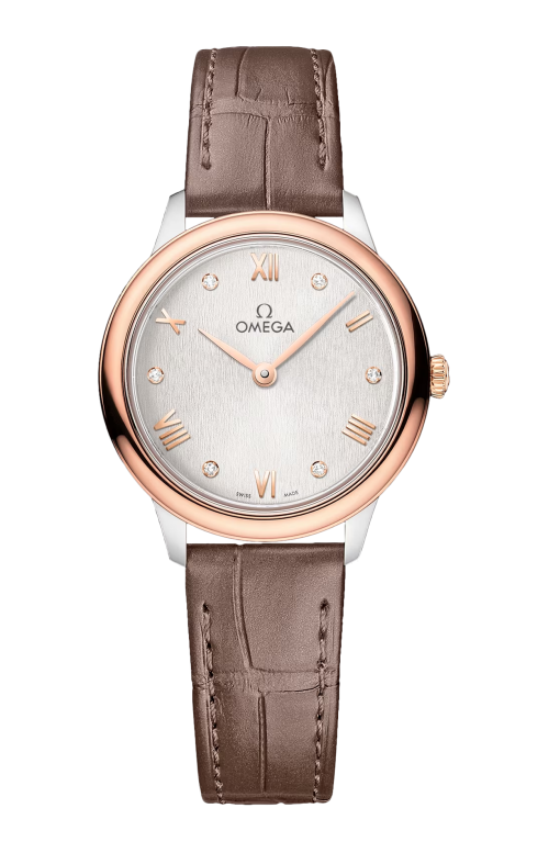 Omega De ville Prestige Stainless steel & 18K Sedna™Gold Lady's Watch