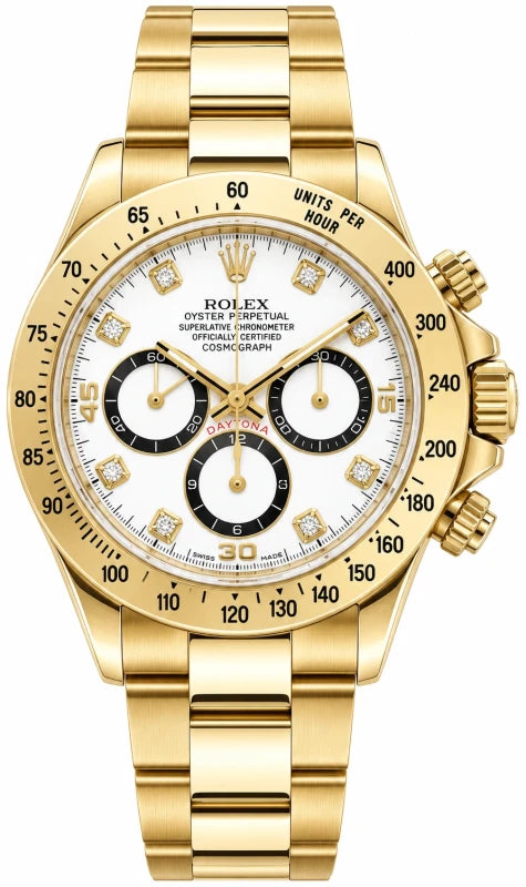 Rolex Cosmograph Daytona 18K Yellow Gold Men's Watch