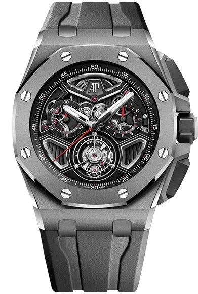 Audemars Piguet Royal Oak Offshore Selfwinding Tourbillon Chronograph Titanium Men's Watch