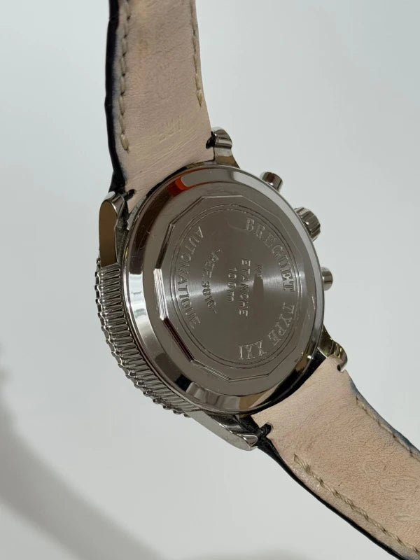 Breguet Type XX - XXI - XXII Flyback Chronograph Stainless Steel Men's Watch