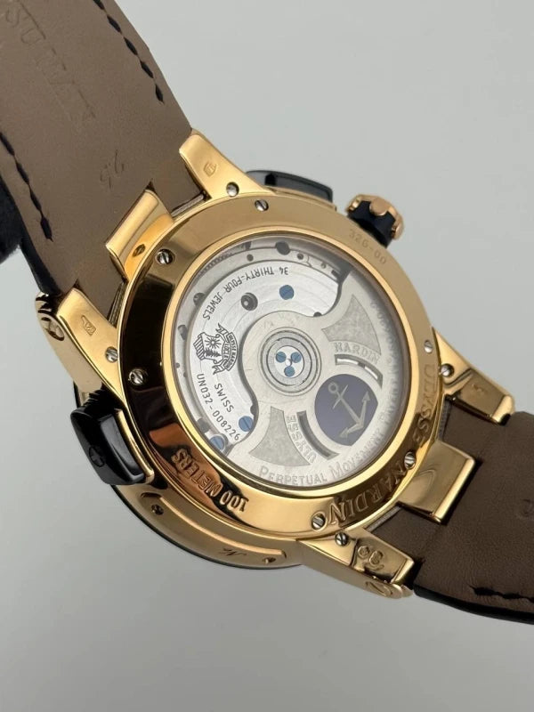 Ulysse Nardin Executive El Toro GMT Perpetual 18K Rose Gold Men's Watch