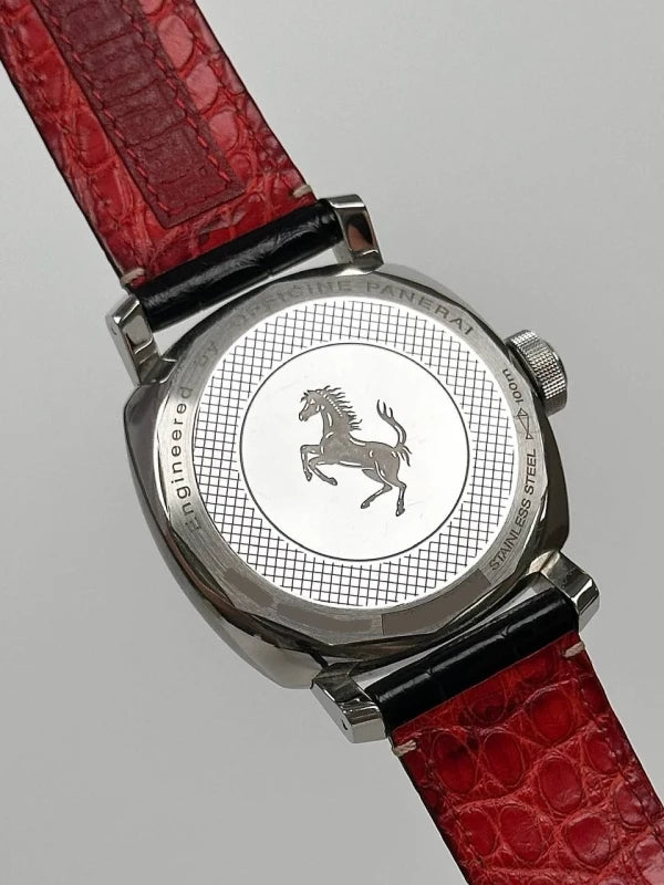 Panerai Ferrari Limited Edition Stainless Steel Men's Watch