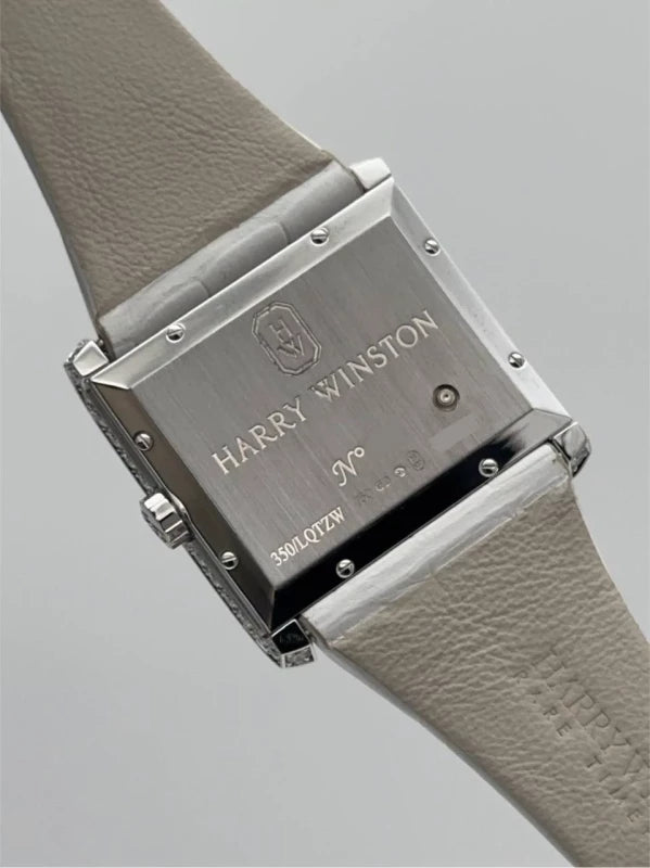 Harry Winston Avenue 18K White Gold & Diamonds Lady's Watch