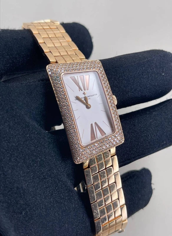 Vacheron Constantin Cambree 1972 18K Rose Gold & Diamonds Lady's Watch
