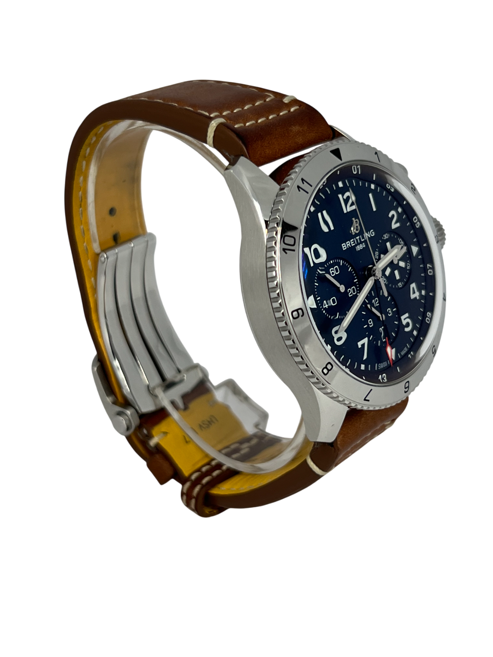 Breitling Super AVI Chronograph Stainless Steel Men's Watch