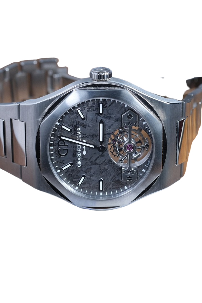 Girard Perregaux Laureato Tourbillon Meteorite Stainless steel Men's Watch