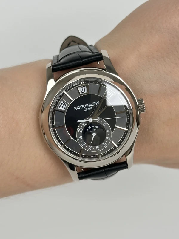 Patek Philippe Annual Calendar 18K White Gold Men’s Watch