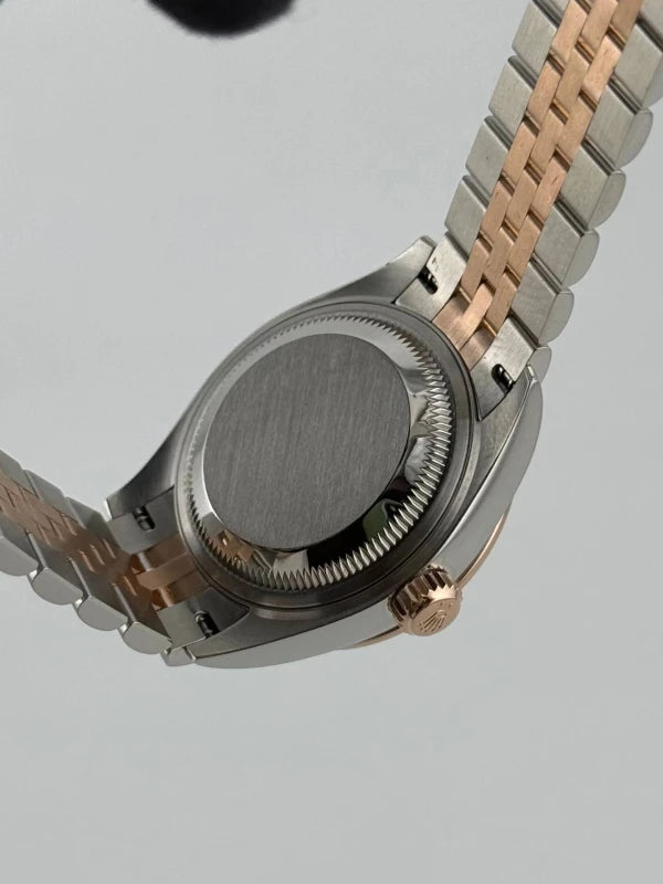 Rolex Datejust 28 Stainless Steel & 18k Everose Gold Ladies Watch