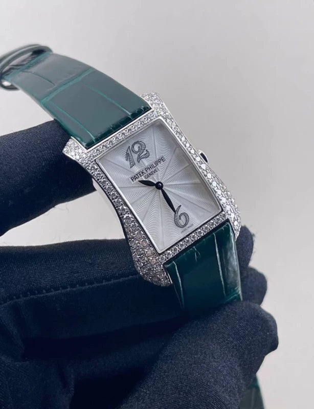 Patek Philippe Gondolo Serata 18K White Gold & Diamonds Lady's Watch