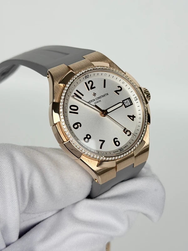 Vacheron Constantin Overseas 18K Rose Gold & Diamonds Lady's Watch