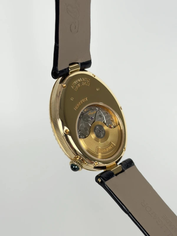 Breguet Reine De Naples Moon Phase 18K Yellow Gold & Diamonds Ladies Watch