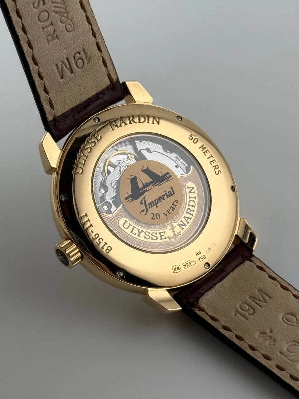 Ulysse Nardin Classico 18k Rose Gold Men's Watch