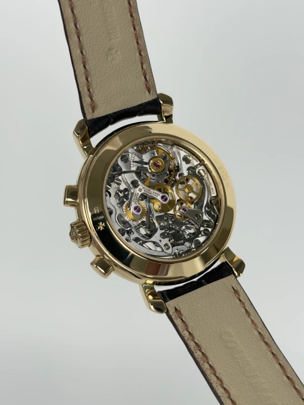 Vacheron Constantin Historiques Chronograph 18k Yellow Gold Men's Watch