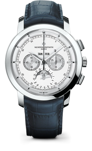 Vacheron Constantin Patrimony Traditionnelle Perpetual Calendar Chronograph Platinum Men’s Watch