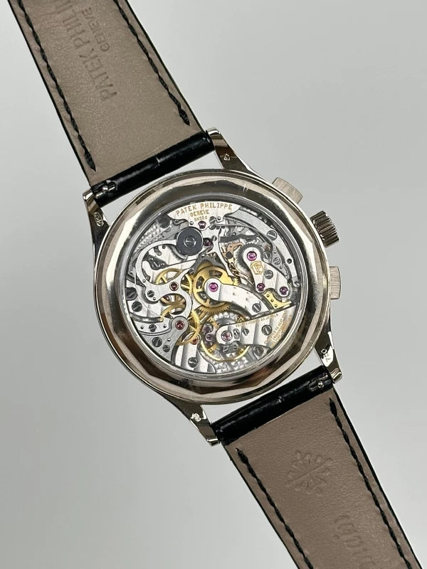 Patek Philippe Complicated Chronograph 18K White Gold Men's Watch