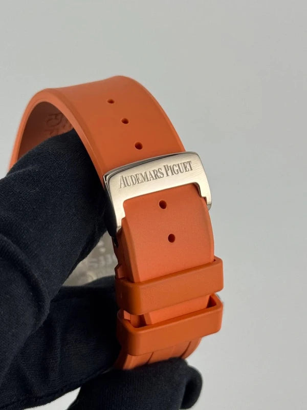 Audemars Piguet Royal Oak Offshore 18K White Gold & Diamonds Ladies Watch