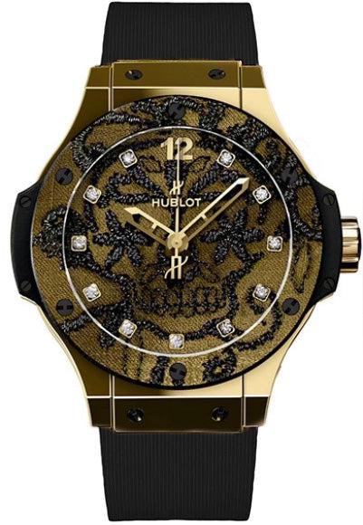 Hublot Big Bang Broderie 18K Yellow Gold Lady's Watch