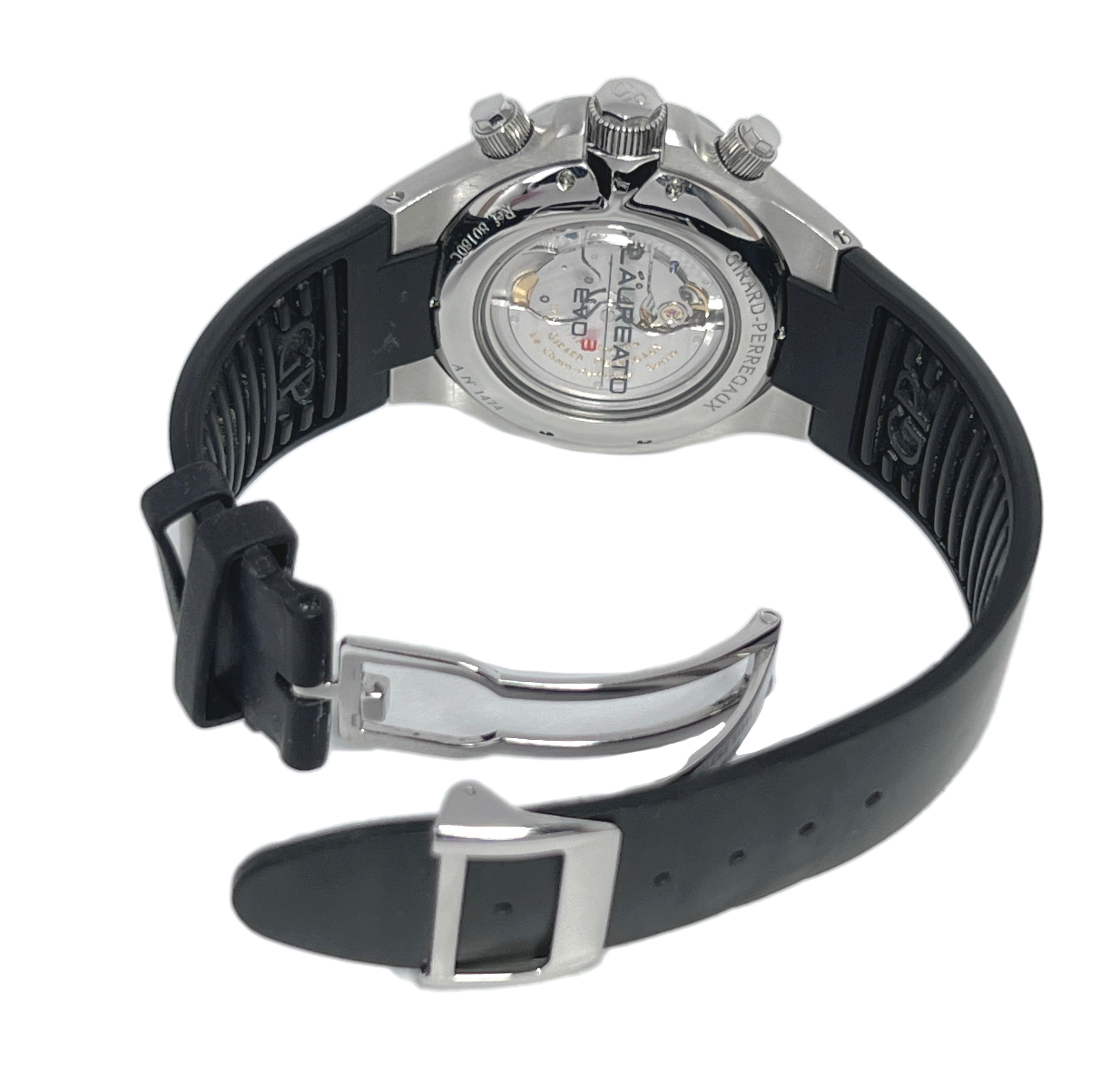 Girard Perregaux Laureato Evo 3 Chronograph Stainless steel Mens Watch