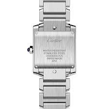 Cartier Tank Française Stainless steel & Diamonds Lady's Watch