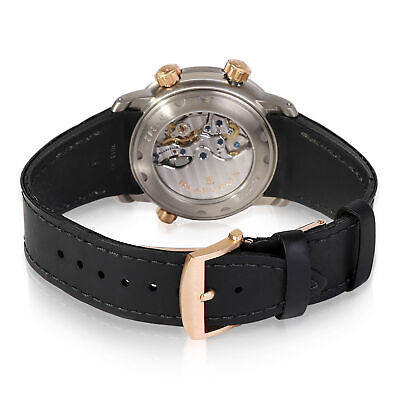 Blancpain Léman Réveil Alarm GMT Titanium & Rose Gold Men's Watch
