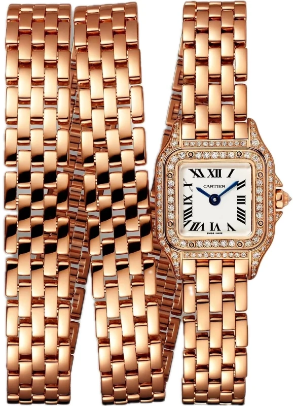 Cartier Panther 18K Rose Gold & Diamonds Lady's Watch