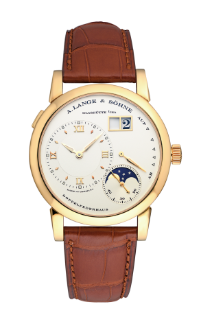 A Lange & Sohne Lange 1 Moonphase 18K Yellow Gold Men's Watch