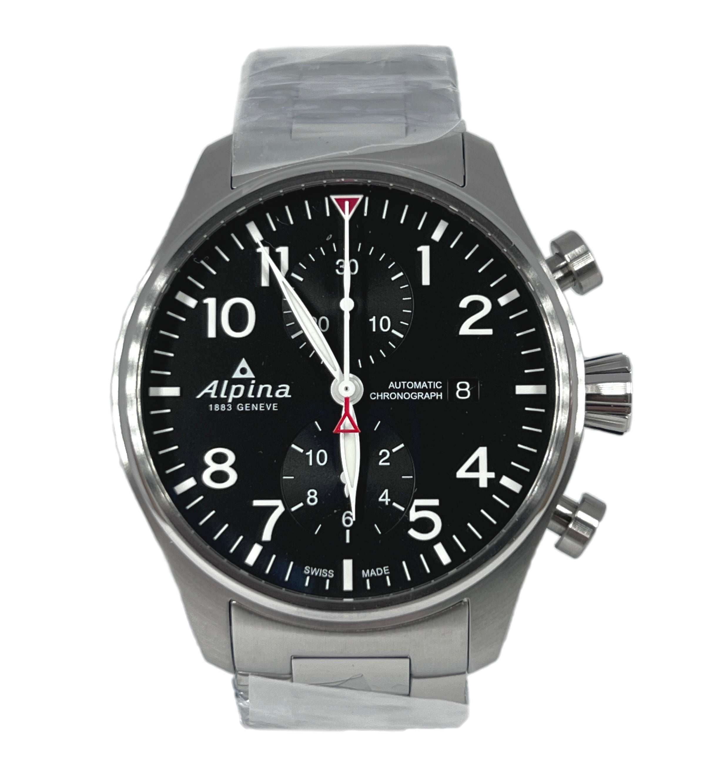 Alpina Startimer Pilot Stainless Steel Men's Watch