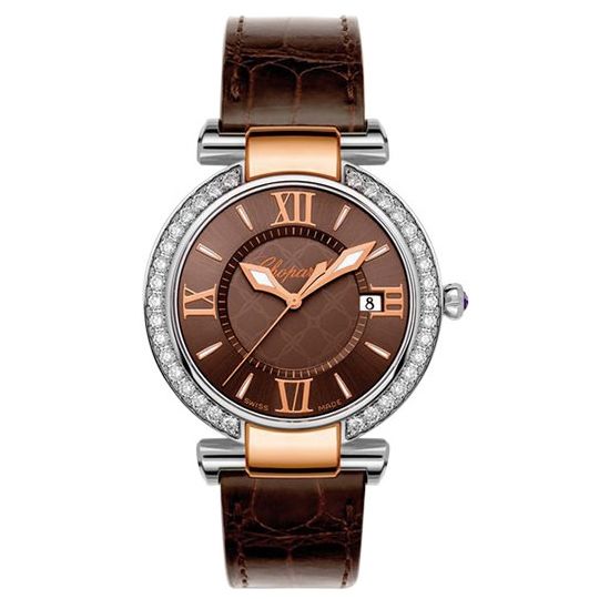 Chopard Imperiale Stainless steel & 18K Rose Gold & Diamonds Lady's Watch